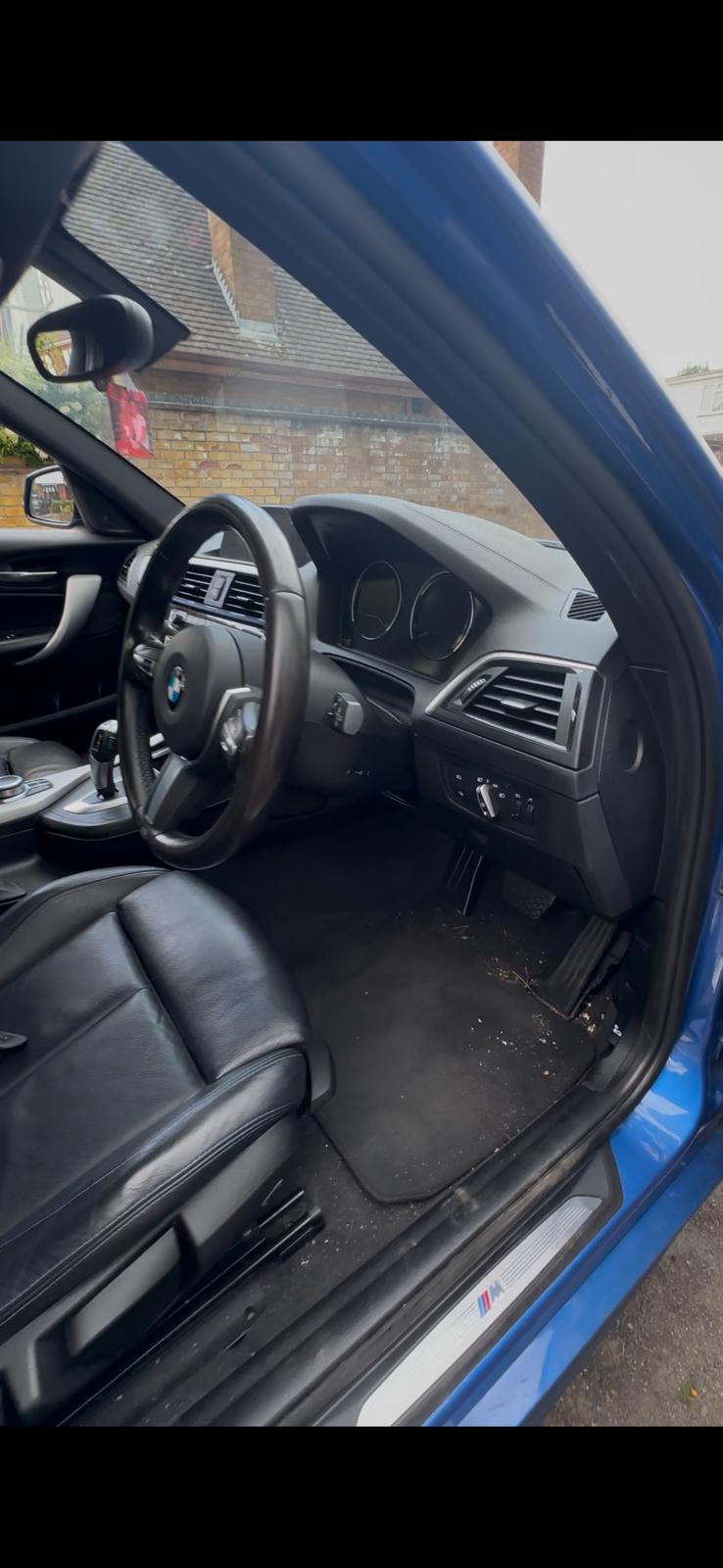 BMW Interior · Full Deep Clean Before